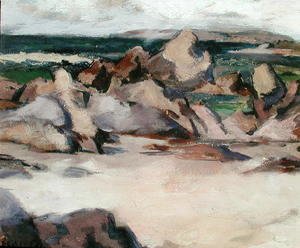 Francis Campbell Boileau Cadell - Treshnish Point, North End Iona, c.1934