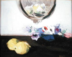 Francis Campbell Boileau Cadell - Anemones and Lemons