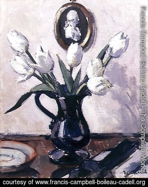 Francis Campbell Boileau Cadell - Tulips, c.1920