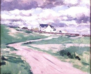 Francis Campbell Boileau Cadell - The Road to the Farm
