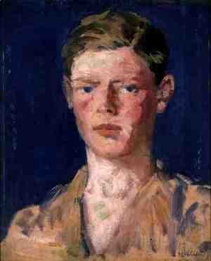 Francis Campbell Boileau Cadell - Head of a Young Man
