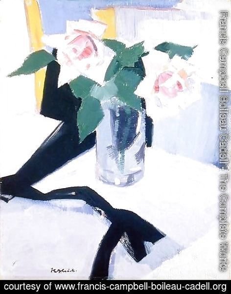 Francis Campbell Boileau Cadell - Roses at Cassis, 1921