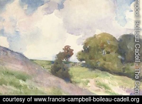 Francis Campbell Boileau Cadell - Hilly landscape