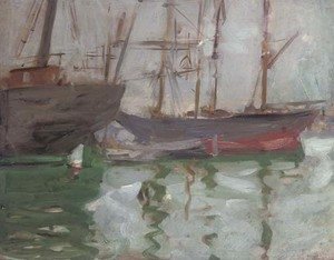 Francis Campbell Boileau Cadell - Ships, Venice