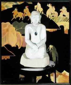 Francis Campbell Boileau Cadell - The Buddha Black and Gold