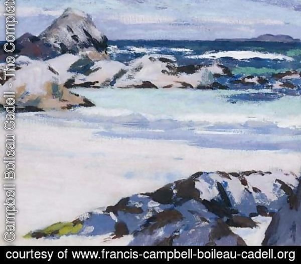 Francis Campbell Boileau Cadell - Iona, Looking Towards Lunga