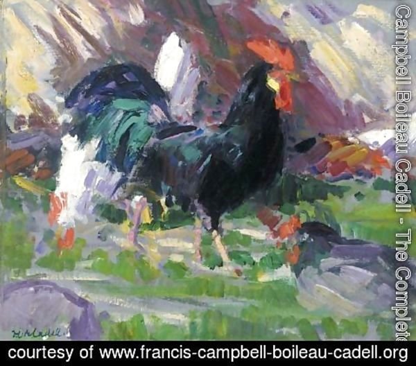 Francis Campbell Boileau Cadell - The Black Cockerel