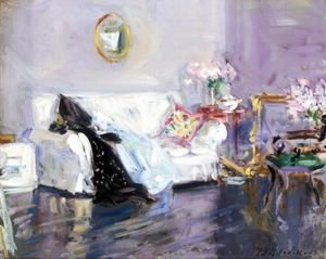 Francis Campbell Boileau Cadell - The White Sofa