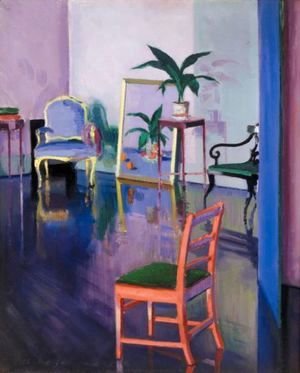 Francis Campbell Boileau Cadell - The Red Chair