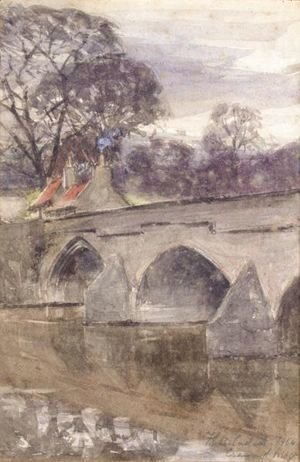Francis Campbell Boileau Cadell - Cramond Bridge Near Edinburgh