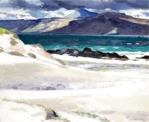 Francis Campbell Boileau Cadell - Iona And Ben More