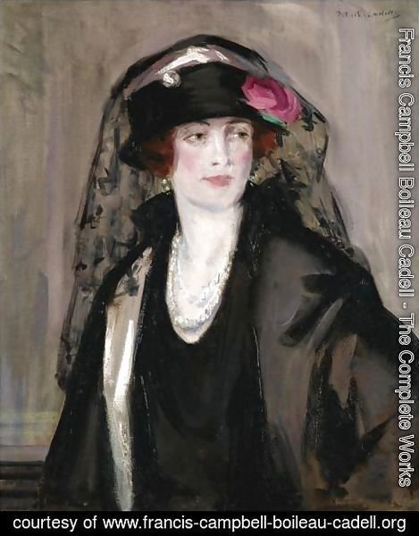 Lady Lavery In Black