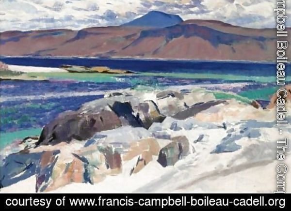 Francis Campbell Boileau Cadell - Ben More From Iona