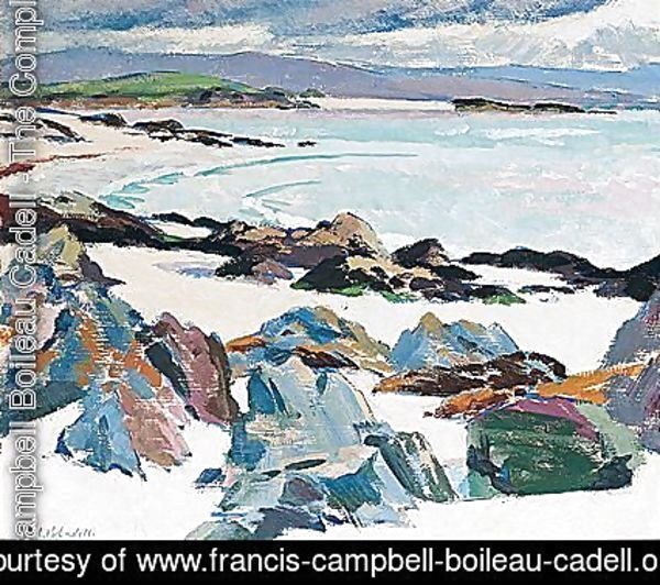 Francis Campbell Boileau Cadell - Iona. East Bay - The Little Island And Mull