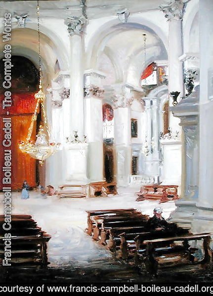 Interior of the Salute, Venice