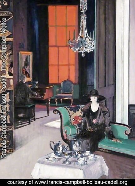 Interior - The Orange Blind, c.1928