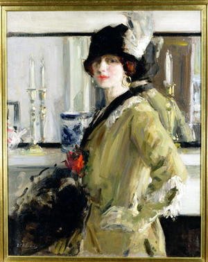 Francis Campbell Boileau Cadell - The Black Hat
