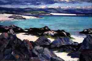 Francis Campbell Boileau Cadell - Iona, The East Bay, 1928