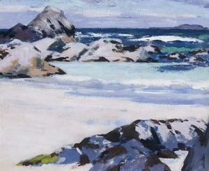 Francis Campbell Boileau Cadell - Iona, Looking Towards Lunga