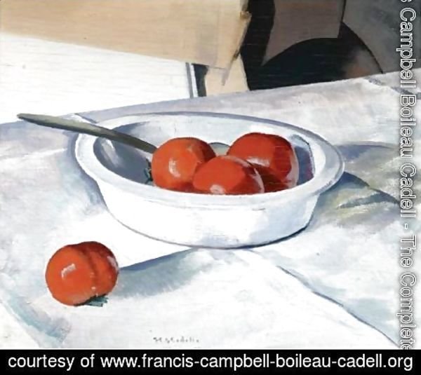 Francis Campbell Boileau Cadell - Still Life (Tomatoes)